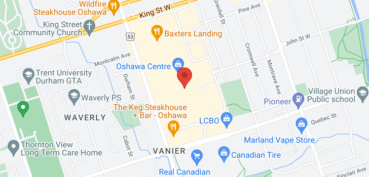 map of 419 KING ST W